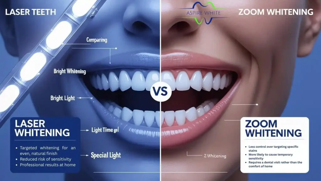 Laser Teeth Whitening vs. Zoom Whitening Cheltenham